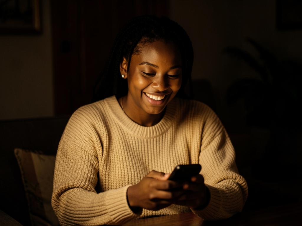 Traveller booking a Taxido trip on her phone